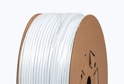 1/4" Tube White