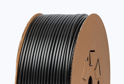 1/4" Tube Black